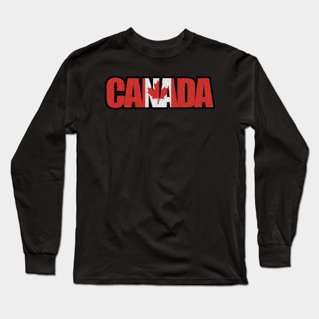 CANADA Long Sleeve T-Shirt by doniainart